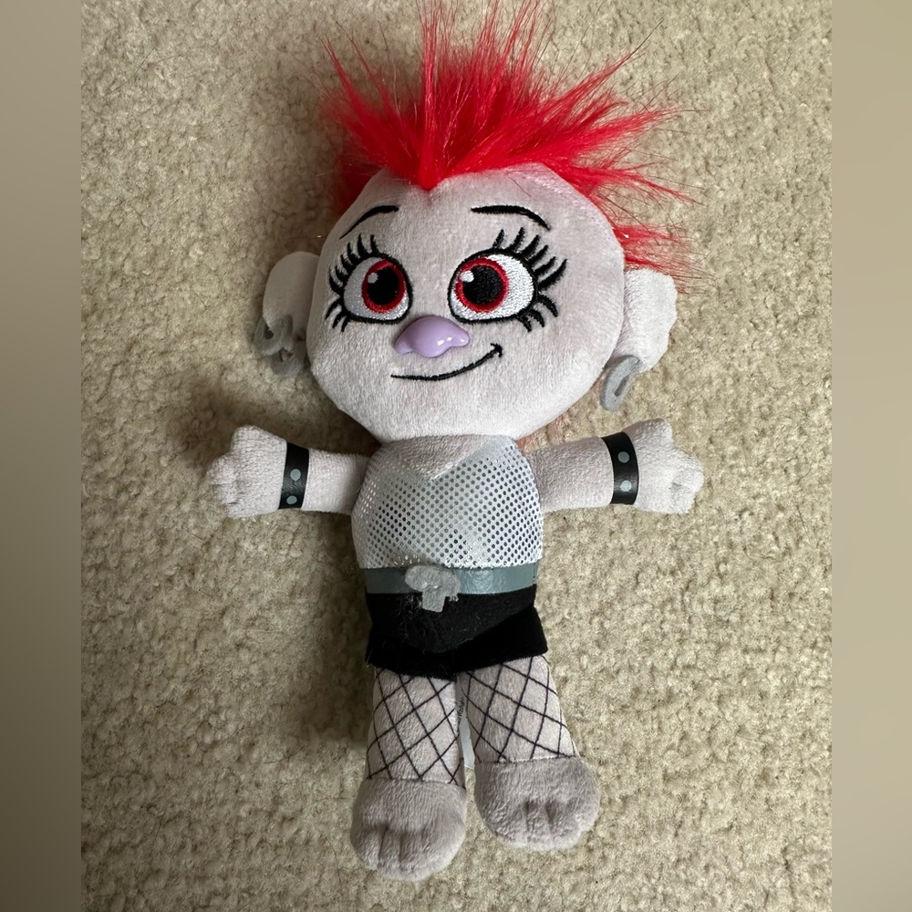 Lot of 3 Dreamworks plush trolls from Trolls World Tour - Picture 5 of 7